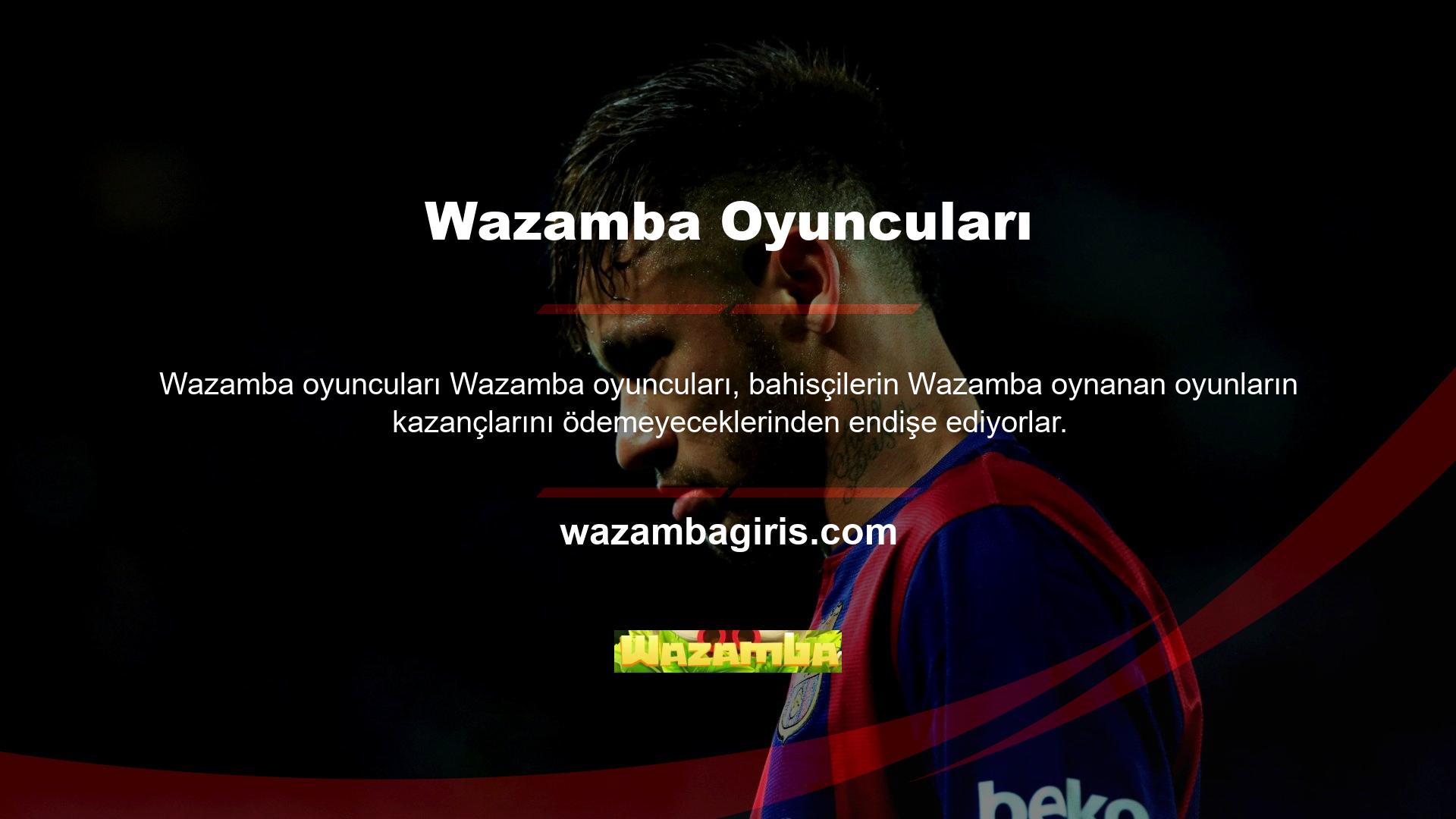 Kaydolmadan önce Wazamba “Pay” sorusunu soruyorum